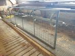 Weidehekken weidepoort landbouwhek met gaas. 400 cm, Tuin en Terras, Tuinhekken en Hekwerk, Ophalen, Zo goed als nieuw, IJzer