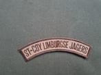 Straatnaam ST-COY - LIMBURGSE JAGERS, Ophalen of Verzenden, Landmacht, Nederland, Embleem of Badge