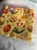 Nieuw/Gele servetten print pasen Harmony/papier decoratie, Diversen, Pasen, Ophalen of Verzenden, Nieuw