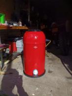 Wesco Kickmaster Rood - Design prullenbak, Ophalen, Met pedaal