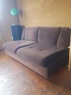 Leolux Bank Vintage retro ribbank studentenkamer, Huis en Inrichting, Ophalen, Gebruikt, Eenpersoons, 75 tot 100 cm