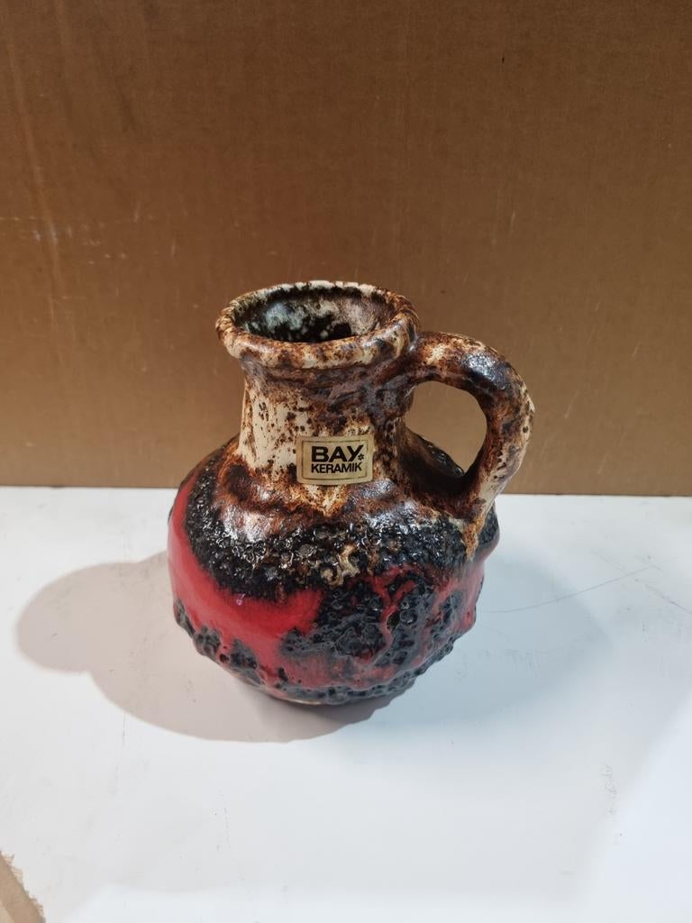 West Germany Lava Vaas - Bay Keramik, Ophalen of Verzenden