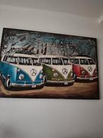 Schilderij met VW busjes, Verzamelen, Ophalen, Zo goed als nieuw, Auto's
