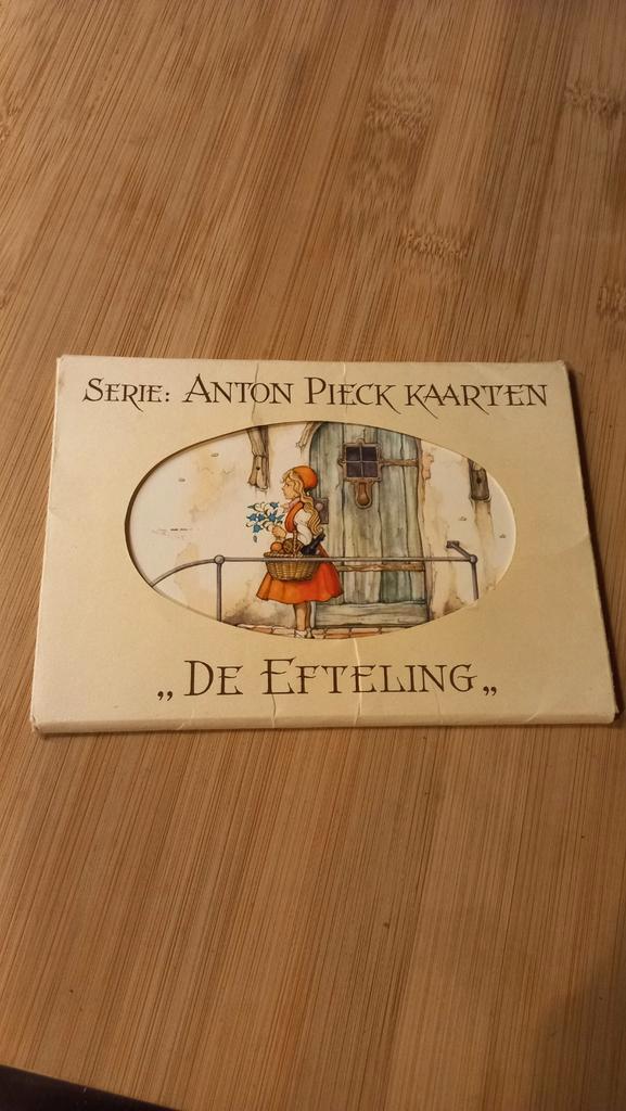 7 Oude Efteling Kaarten - Anton Pieck, Verzamelen, Efteling, Ophalen of Verzenden