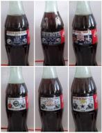 coca cola 6 flessen superbowl nrs 1996/2434 diverse, Verzamelen, Merken en Reclamevoorwerpen, Verzenden