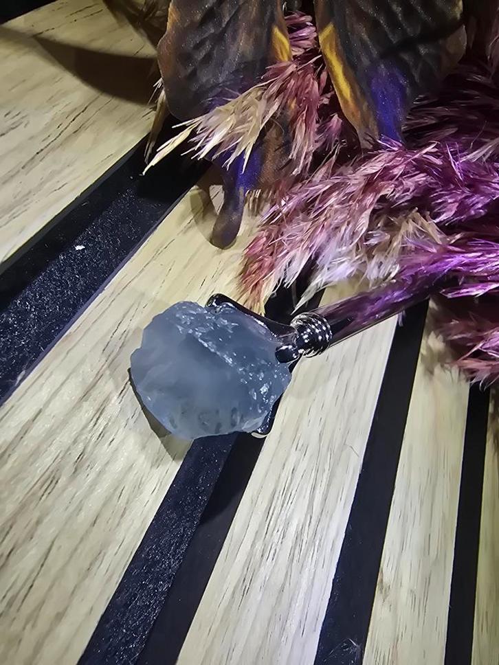 Fluoriet Pen - Zwarte Inkt, Verzamelen, Mineralen en Fossielen, Overige typen, Ophalen of Verzenden