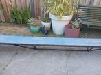 Gymbank vintage, Huis en Inrichting, Ophalen, Zo goed als nieuw, Rechte bank, 300 cm of meer