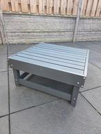 Leuk grijs vierkant tafeltje, Huis en Inrichting, Tafels | Bijzettafels, Ophalen, Nieuw, Vierkant, Hout