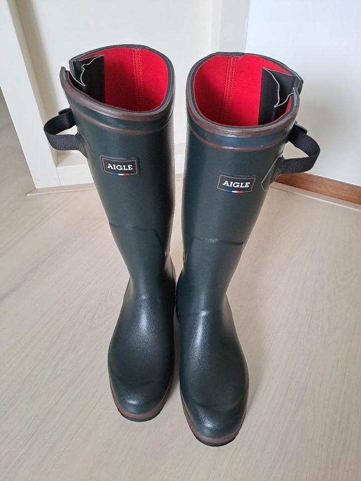 Aigle Parcours Iso 2 Groen - maat 41, Kleding | Dames, Schoenen, Nieuw, Regenlaarzen, Groen, Ophalen of Verzenden