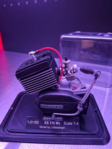 Zundapp KS175WC motorblok model schaal 1:4 splinternieuw. beschikbaar voor biedingen