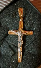 14 Karaat Gouden Kruis Hanger - Nieuw!, Sieraden, Tassen en Uiterlijk, Kettingen, Met hanger, Nieuw, Ophalen of Verzenden, Goud