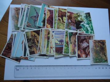 sticker oud PANINI 45 x Prehistoric animals dieren modena it beschikbaar voor biedingen