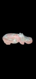 Rhodochrosiet nijlpaard, Ophalen of Verzenden, Mineraal