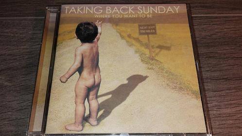 Taking Back Sunday - Where You Want To Be., Cd's en Dvd's, Cd's | Rock, Zo goed als nieuw, Alternative, Ophalen of Verzenden