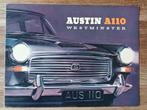 Austin A110 Westminster brochure, Ophalen of Verzenden, Gelezen, Overige merken