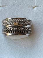 Zilveren IXXXI ring mt 17,5. H12, Sieraden, Tassen en Uiterlijk, Ringen, Overige materialen, Ophalen of Verzenden, Zo goed als nieuw