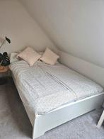 IKEA bedframe wit ASKVOLL 160x200, Huis en Inrichting, Slaapkamer | Bedden, Ophalen, Gebruikt, Wit, Tweepersoons