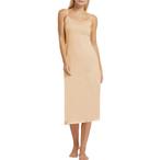 GAUBERT Bamboe Onderjurk met Kant 120CM Huid L/XL Nieuw, Overige typen, Beige, Ophalen of Verzenden, Holland Underwear