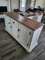 Robuuste eiken kast in landelijke stijl, Ophalen, Gebruikt, Met deur(en), 100 tot 150 cm