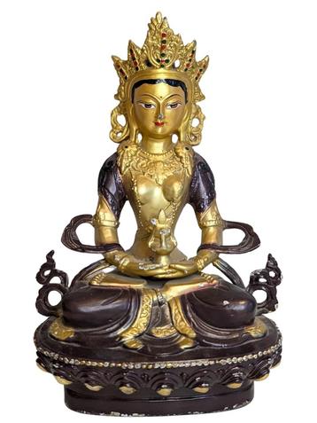 Tara brons (goldface)  – Brons met Verguld Gezicht, 27 cm beschikbaar voor biedingen