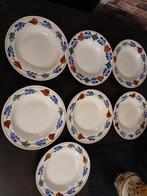 Boerenbont Boch diepborden, 7stuks, Antiek en Kunst, Ophalen of Verzenden