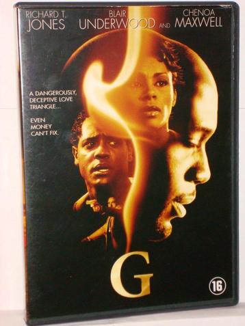 DVD - G met Richard T.Jones en Blair Underwood beschikbaar voor biedingen