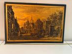 Drukplaat voot een ets Pieter Fouquet den haag, Antiek en Kunst, Ophalen of Verzenden