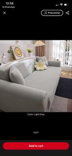 Elastische Sofa Cover - Zo goed als nieuw!, Huis en Inrichting, Ophalen of Verzenden, Gebruikt, Stof