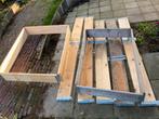 7 x palletrand palletranden, Doe-het-zelf en Verbouw, Kratten en Dozen, Ophalen, Gebruikt, 100 cm of meer, Opvouwbaar