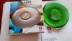 Nappi Desig kaarsenhouder groene Iittala Finland Markku Salo, Ophalen of Verzenden