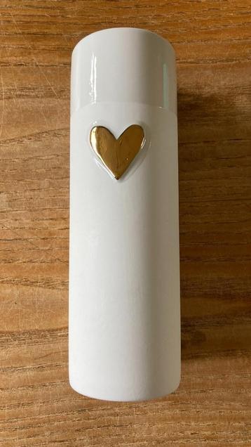 Vaas porselein Räder gouden hart - Love Heart gold beschikbaar voor biedingen
