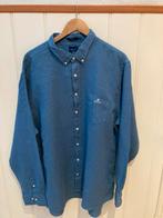 Gant overhemd - Blauw - Maat XXXL, Kleding | Heren, Overhemden, Ophalen of Verzenden, Zo goed als nieuw, Blauw, Overige halswijdtes
