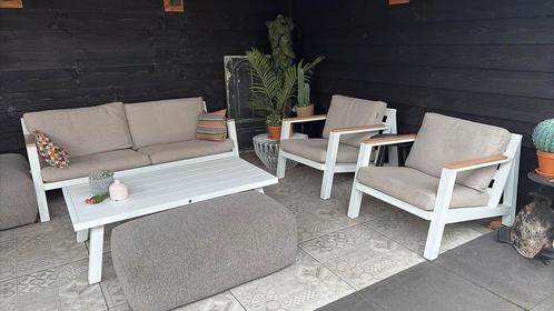 Super mooie loungesets (Intratuin), Tuin en Terras, Tuinsets en Loungesets, Zo goed als nieuw, Loungeset, Aluminium, 4 zitplaatsen