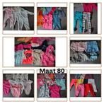 Bananendoos vol meisjeskleding maat 80 - €33, Ophalen of Verzenden