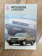 Mitsubishi lancer brochure 1986, Gelezen, Mitsubishi, Ophalen of Verzenden, Mitsubishi