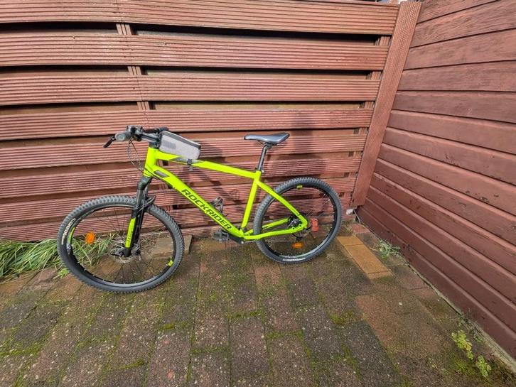 ROCKRIDER MOUNTAINBIKE ST 530 MDB GEEL 27.5, Fietsen en Brommers, Fietsen | Mountainbikes en ATB, Zo goed als nieuw, Heren, Overige merken