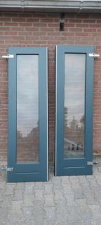 2 fantastische  klapdeuren, Raamkozijn, Zo goed als nieuw, Hout, Ophalen