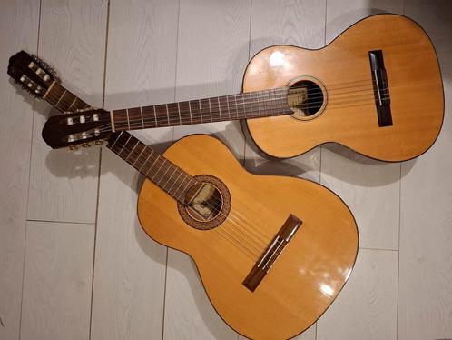 Twee Spaanse Gitaren - Esteve & Prudencio Saez, Muziek en Instrumenten, Snaarinstrumenten | Gitaren | Akoestisch, Zo goed als nieuw