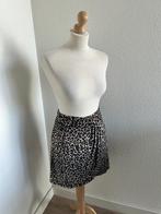 King Louie maat L velvet panter rokje fluweel 2449, Bruin, Maat 42/44 (L), Ophalen of Verzenden, Zo goed als nieuw