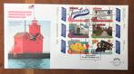 Fdc 719 Ned-Usa cw €17,50 open klep, Ophalen of Verzenden, Onbeschreven, Nederland