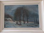 Winterlandschap, naar Barend Cornelis Koekoek (1803-1862), Antiek en Kunst, Ophalen