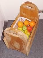 Kistje met handgrepen, grenen hout, handgemaakt, Minder dan 50 cm, Gebruikt, Minder dan 50 cm, Ophalen of Verzenden