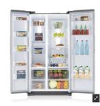 Samsung Amerikaanse Koelkast, Gebruikt, 160 cm of meer, Energieklasse A of zuiniger, Vrijstaand