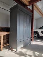 Grijze kast - 110x55x183 cm, Ophalen, 100 tot 150 cm, Klassiek, 150 tot 200 cm