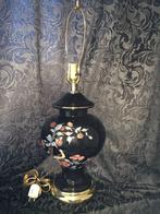 Vintage Aziatische keramische ginger jar tafellamp (H42cm), Ophalen, Zo goed als nieuw, Metaal, 50 tot 75 cm
