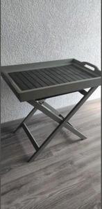 Stevige hard hout butler tray, Huis en Inrichting, Tafels | Bijzettafels, Ophalen of Verzenden, Zo goed als nieuw, 75 cm of meer