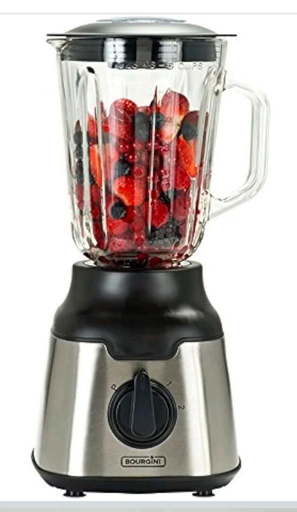 Bourgini Classic Multi Mixer - 1.5L Blender, Witgoed en Apparatuur, Blenders, Zo goed als nieuw, Blender, Ophalen of Verzenden