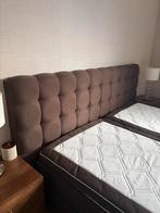 Elektrisch verstelbaar bed 180x200, Huis en Inrichting, Slaapkamer | Bedden, Ophalen, Bruin, Tweepersoons, 180 cm