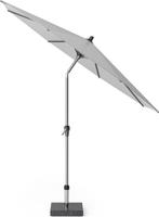 Riva Parasol  Ø2.5m Lichtgrijs | Platinum, Ophalen of Verzenden, Nieuw, Stokparasol, Kantelbaar