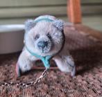 Prachtig mini artist beertje, Ophalen of Verzenden, Zo goed als nieuw, Stoffen beer, Overige merken